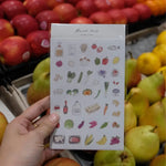 Market Hauls Textured Sticker