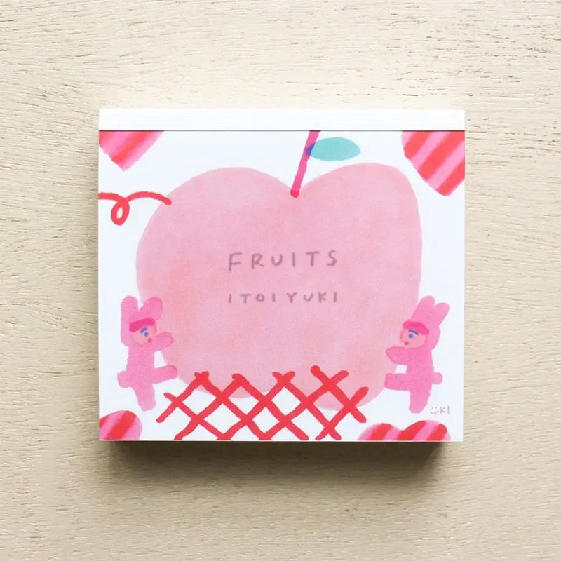 Yuki Itoi Memo Block - Fruits