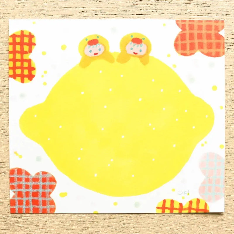 Yuki Itoi Memo Block - Fruits