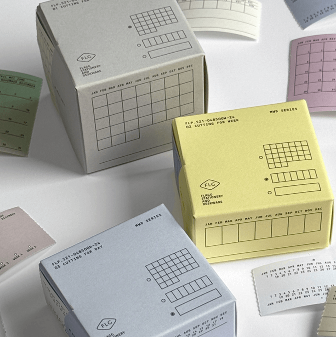 flagg Roll Paper Label - Cutting for Day