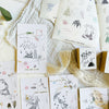 Mitobe Naoko Rubber Stamp - Reading Tree