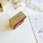 Mitobe Naoko Rubber Stamp - Reading Tree