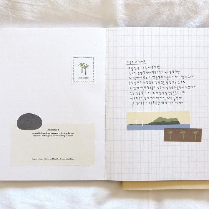 Suatelier on point Stickers - jeju island