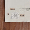 som studio Rubber Stamp: Message from the sea (2 designs)