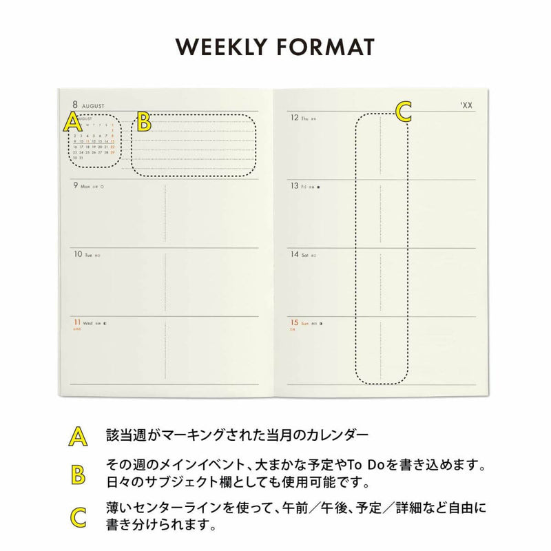 Hightide Panda: Weekly Block Diary 2025