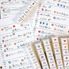 Pochitto6 Push-Button Stamp - Planner and Stationery