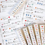 Pochitto6 Push-Button Stamp - Planner and Stationery