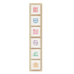 Pochitto6 Push-Button Stamp - Schedule in English
