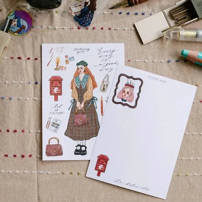 LDV Postcard: Beret Women