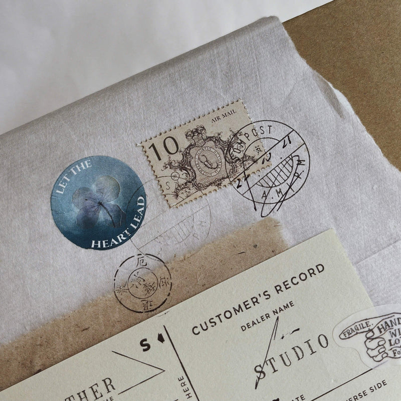 2025 Postmark Rubber Stamp: Revision ver.