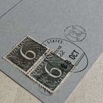 2025 Postmark Rubber Stamp: Revision ver.