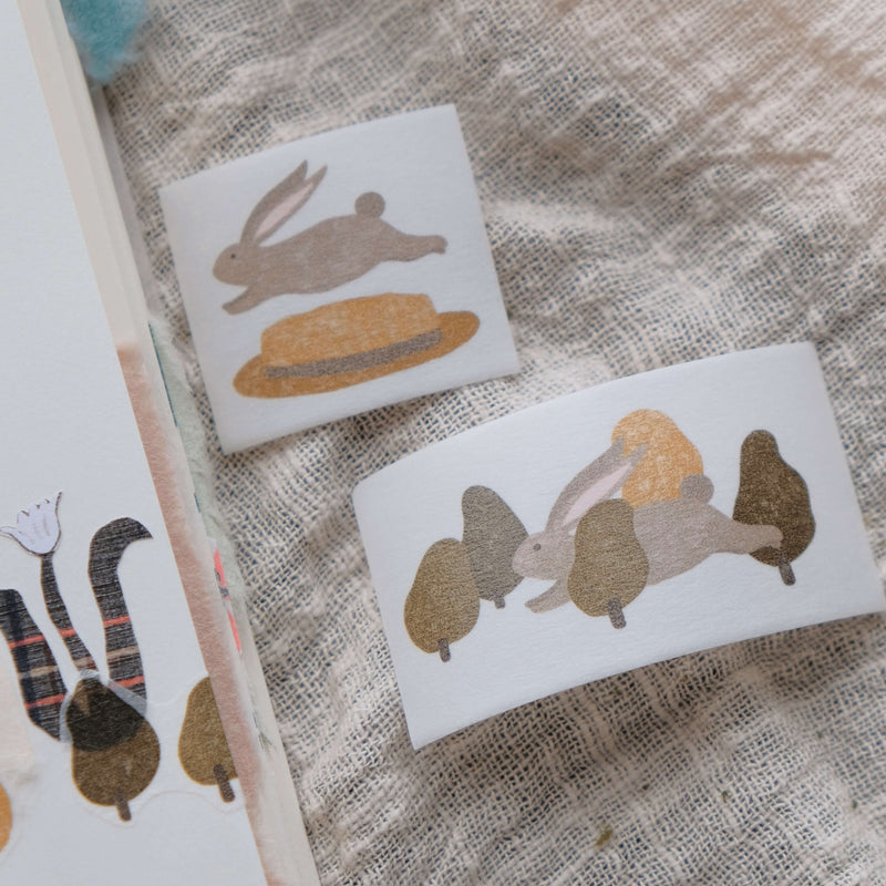 bighands Washi Tape Sample Pack - Rabbit & I