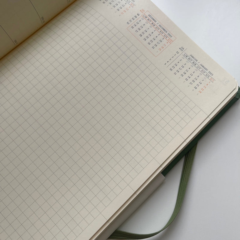 Rhodia Webplanner 2025 - Vertical Grid