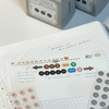 flagg Roll Masking Label - Round Alphabet