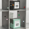 flagg Roll Masking Label - Square Alphabet