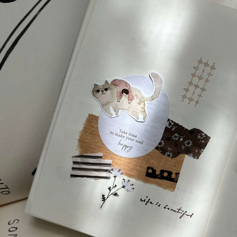 Pion Rubber Stamp: flower (duoduo)