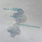 SOMe Phrase Rubber Stamp - senses and the seasons