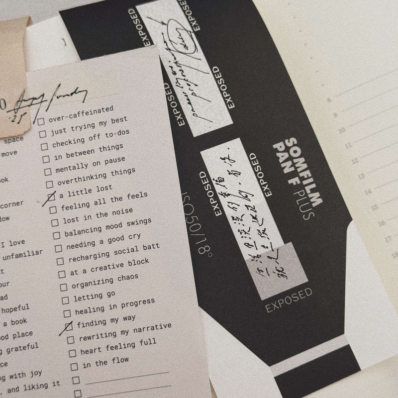 som studio 120 Film Backing Paper: Memo Pad