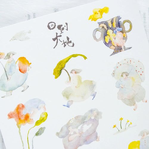dodolulu Sticker Sheet: When Spring Returns