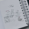 som x maru paper Rubber Stamp: Laundry Time