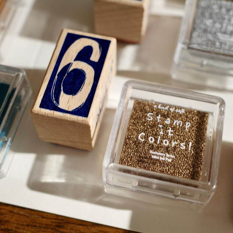 a kind of cafe Mini Ink Pad | Stamp It Colors {Metallic}
