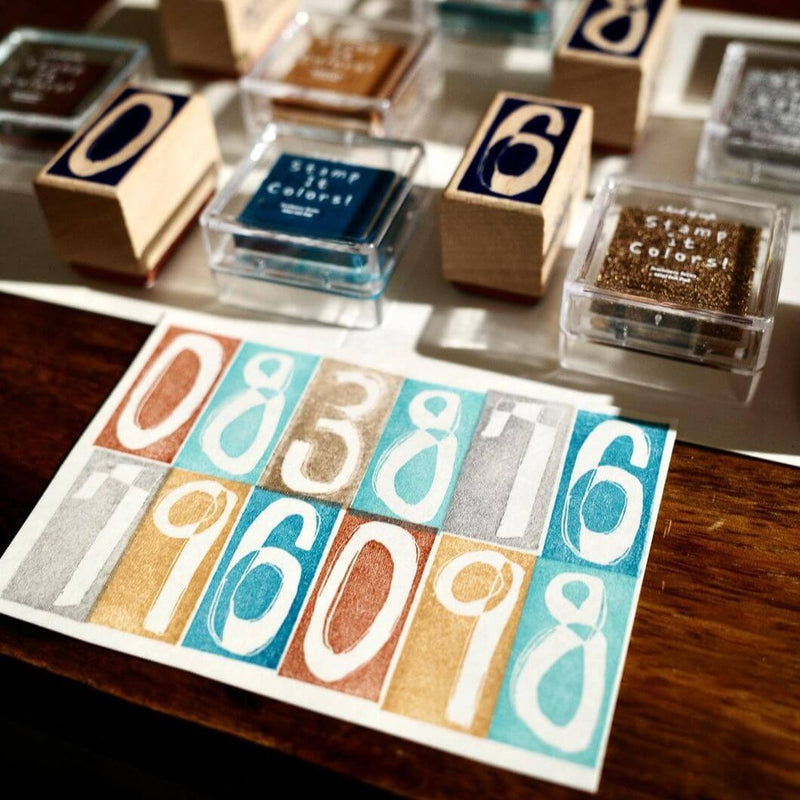 a kind of cafe Mini Ink Pad | Stamp It Colors {Metallic}