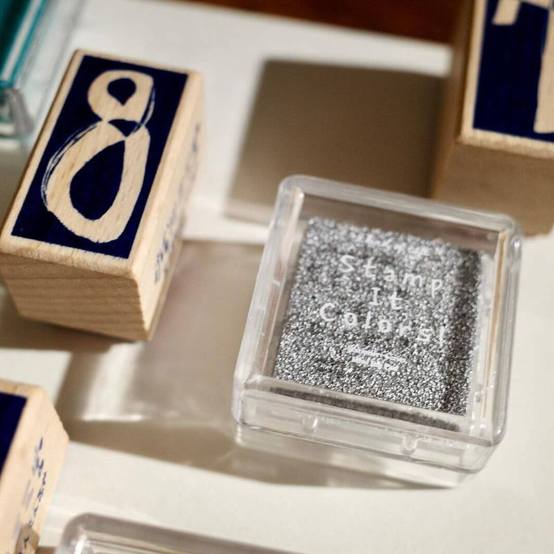 a kind of cafe Mini Ink Pad | Stamp It Colors {Metallic}