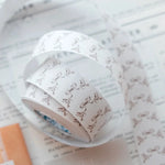 Jieyanow Atelier Mini Sticker Roll - Bird with ribbon