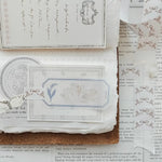 Jieyanow Atelier Mini Sticker Roll - Bird with ribbon