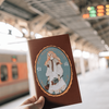 La Dolce Vita Journal Time Notebook: Tainan Embroidery Dress Girl