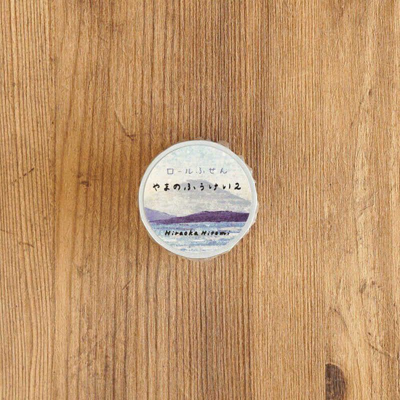 Hitomi Hiraoka Sticky-Memo Roll | Mountain Landscapes 2