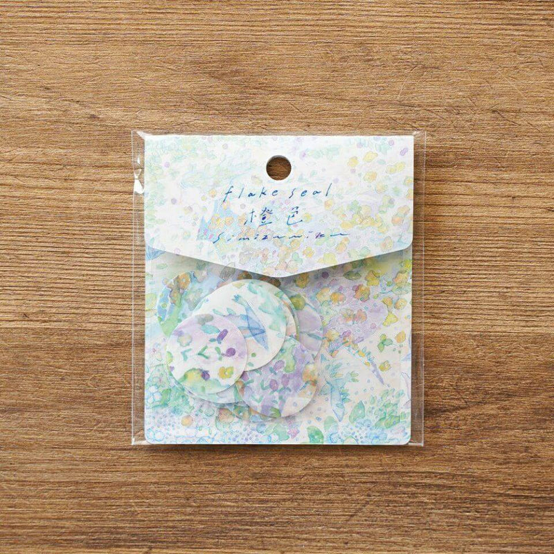 Shimizu Miku Sticker Flakes | Tangerine Colour