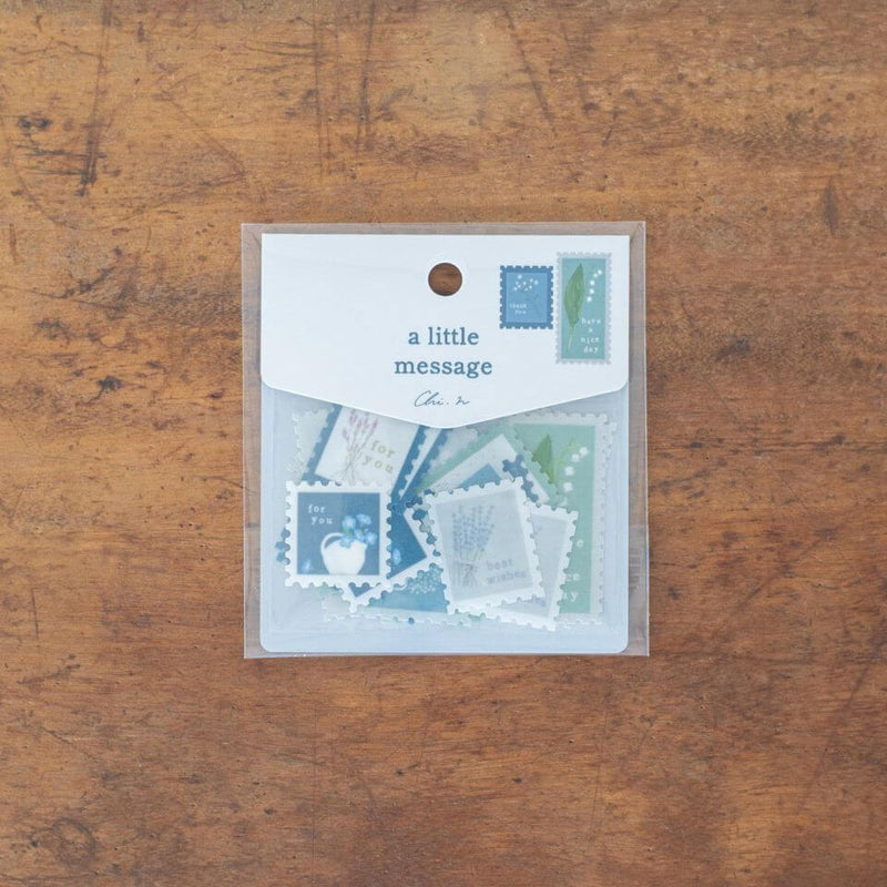 Chihiro Nishi Sticker Flakes | A Little Message