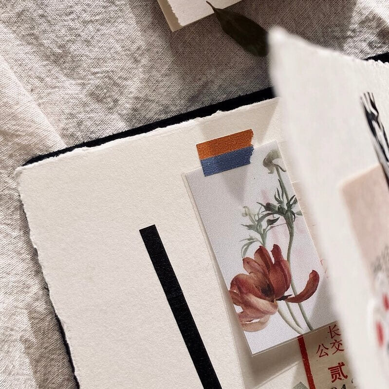 somesortof.fern PET Tape - days with flowers