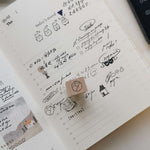 Postmark Rubber Stamp - Time Period of the Day