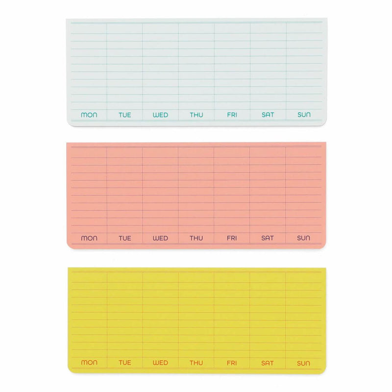 Penco Sticky Memo Pad Weekly