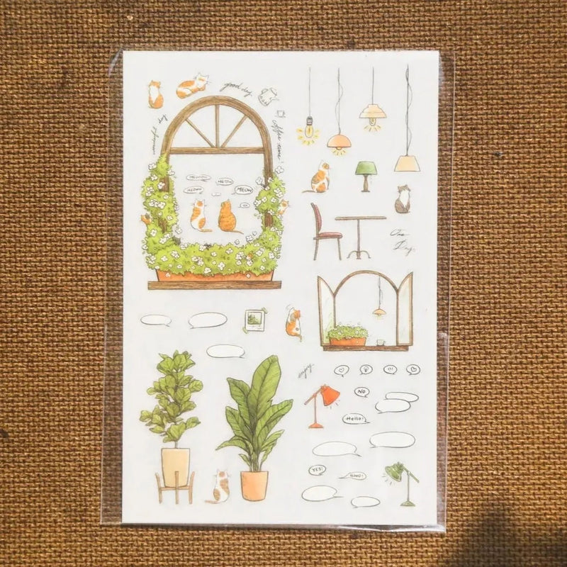 modaizhi Print-on Stickers - Little Window View