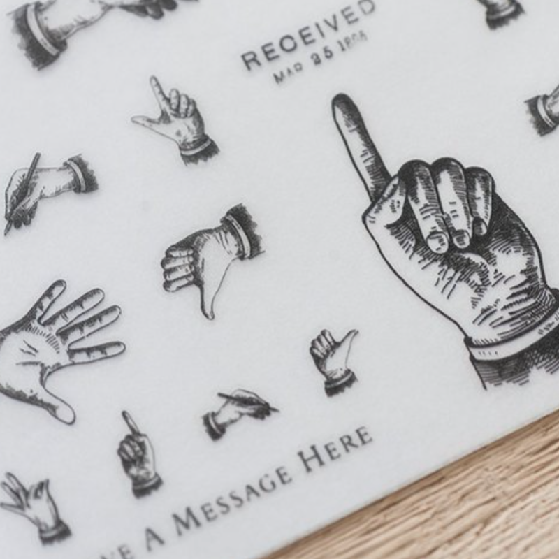 MU Print-On Sticker - Vintage Series