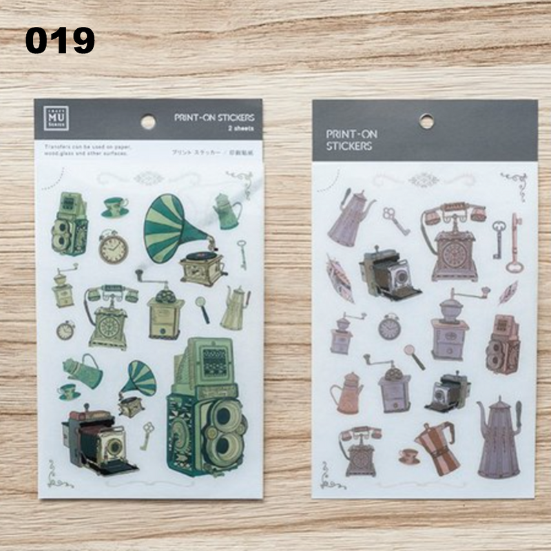 MU Print-On Sticker - Vintage Series