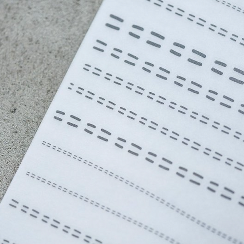 MU Print-On Sticker - Nordic Series