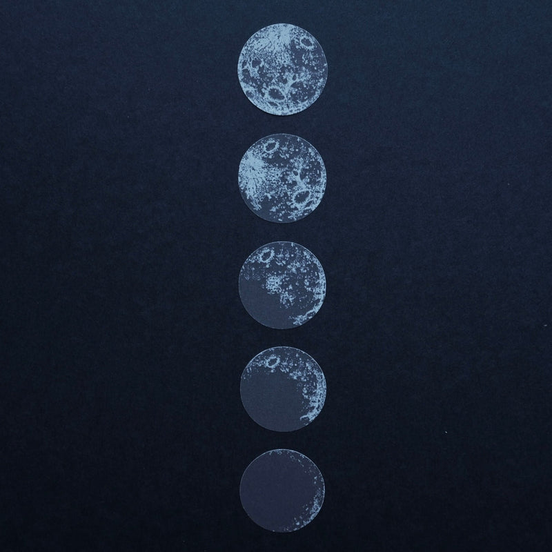 Phase to Loving You Moon Phases Sticker Sheets