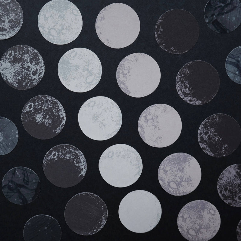 Phase to Loving You Moon Phases Sticker Sheets
