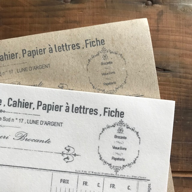 LampxPaperi Vintage Voucher Notepad