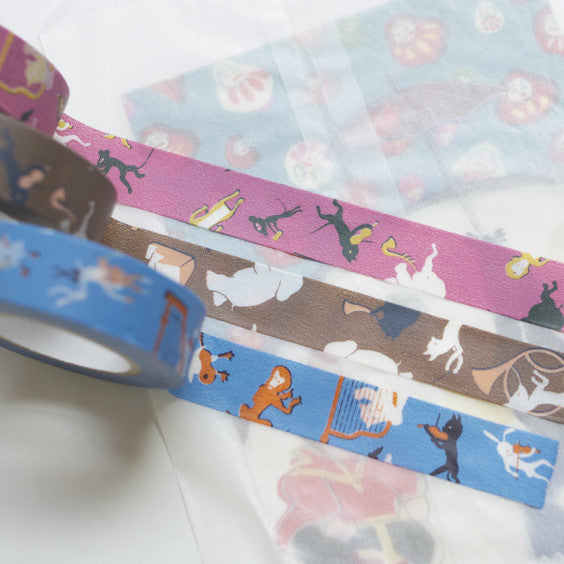 Classiky x Yonagadou Music Band Washi Tape