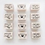 KNOOP Original Rubber Stamp - Fragile