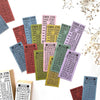 OHS Vintage Ticket Rubber Stamp