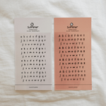 Suatelier Sticker - Handwriting