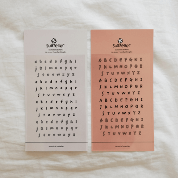Suatelier Sticker - Handwriting