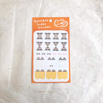 AIUEO Kohem Index Sticker