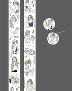 Pion Washi Tape: Sketch Girls